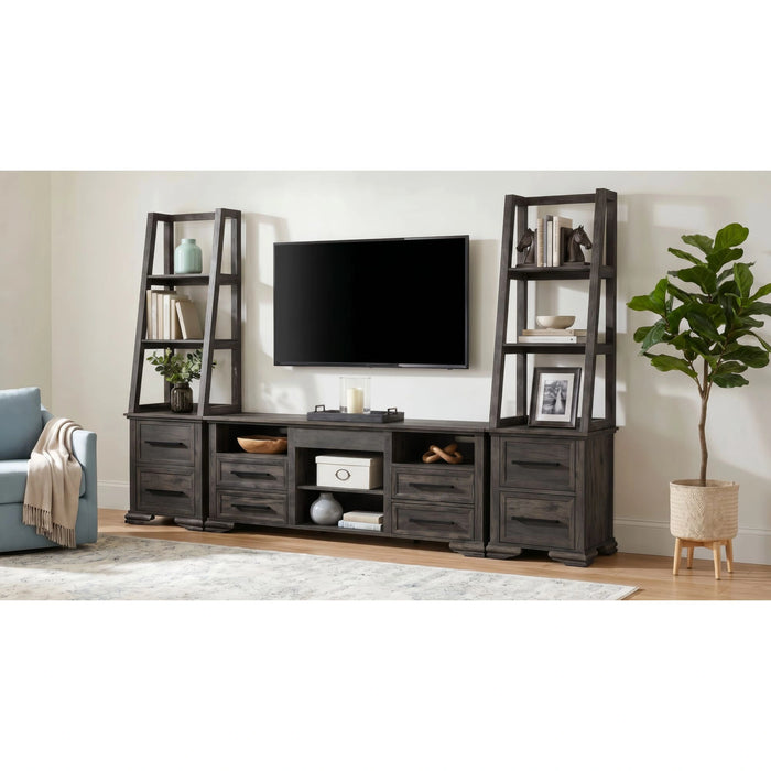 Park Ridge TV Console in Charcoal