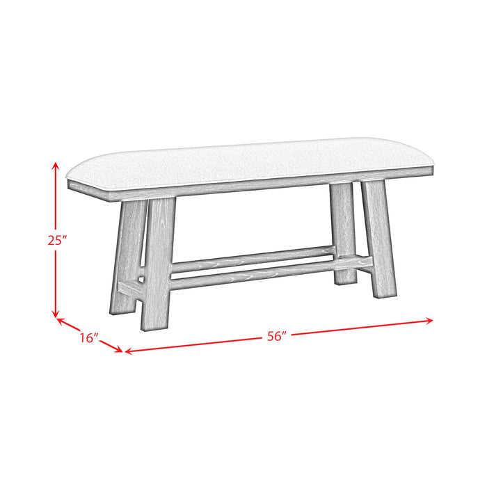 Transcend - Counter Bench - Charcoal
