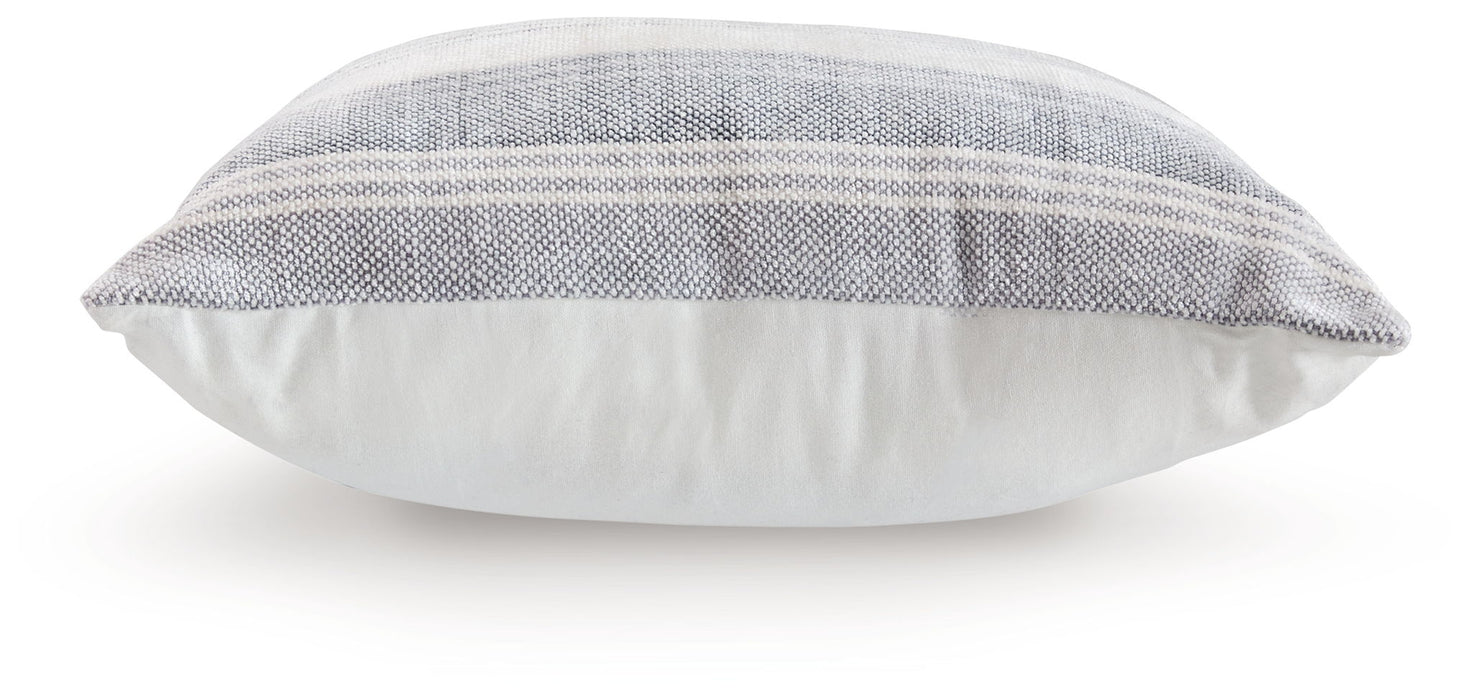 Adikus - Pillow (Set of 4) - Blue / Gray / White