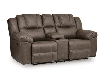 Lowilla Reclining Loveseat with Console