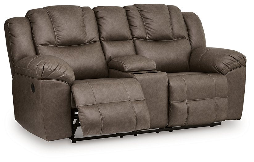 Lowilla Reclining Loveseat with Console
