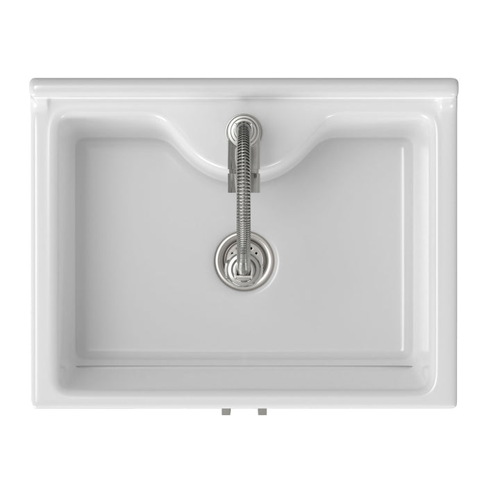 Hennessy - Deluxe Laundry Utility Sink And Cabinet