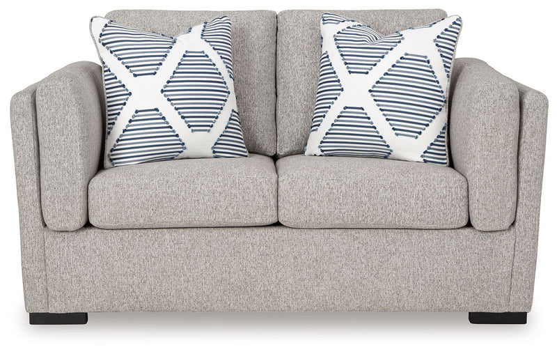Evansley - Loveseat - Pewter