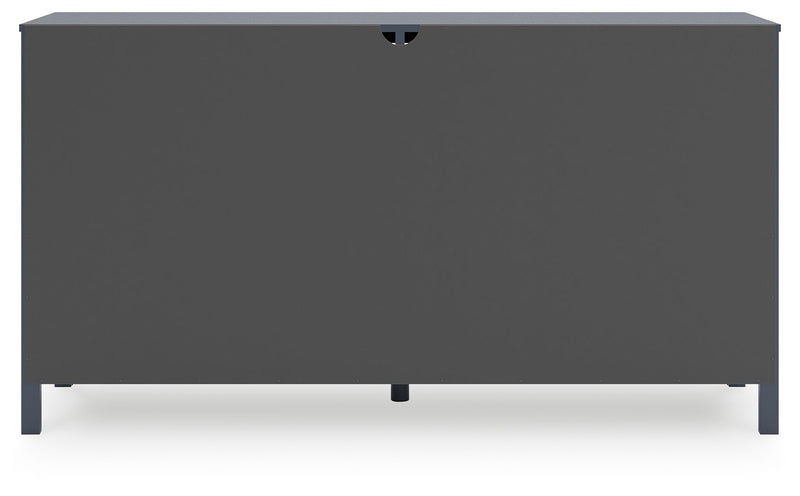 Simmenfort - Six Drawer Dresser - Navy Blue