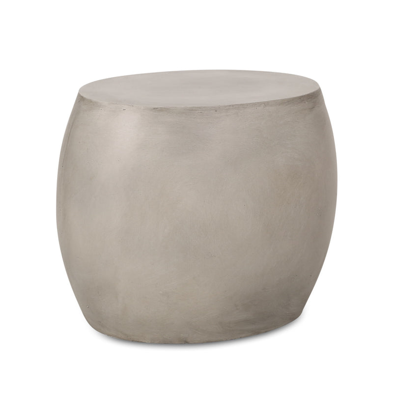 Outdoor Oval Shaped Side Table