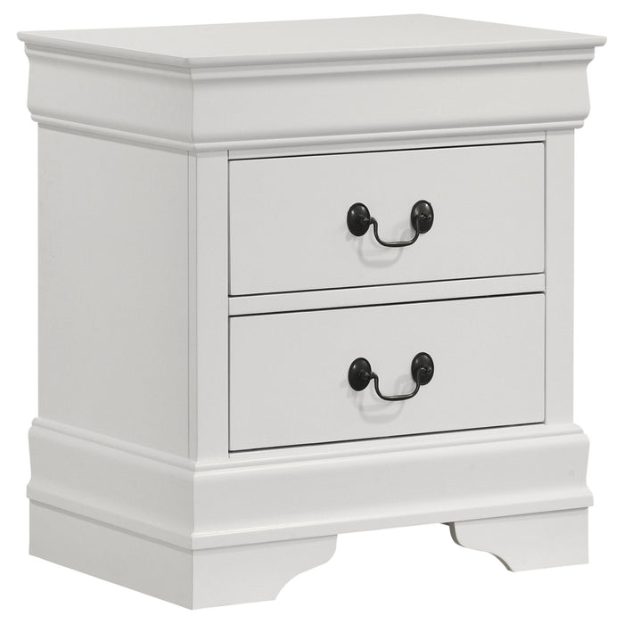 Bedroom Set With Curved Details