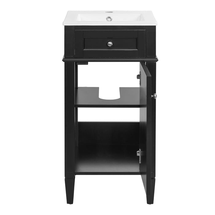 French Style Bathroom Vanity With Sink