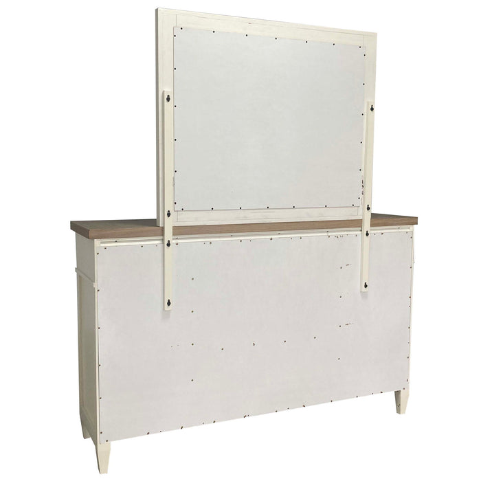 Americana Modern Bedroom - 9 Drawer Dresser