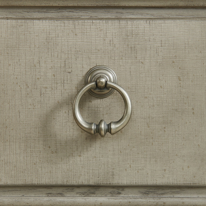 Whit-Ash 6-Drawer Dresser in Light Grey