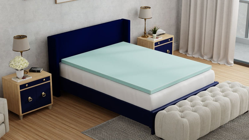 3" Gel Plush Memory Foam Cooling Mattress Topper