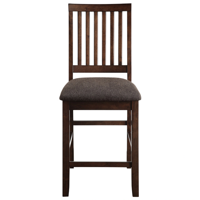 Steve Silver Yorktown Counter Chair in Espresso (Set of 2)