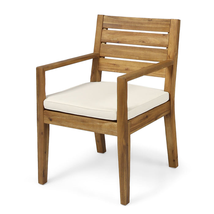 Outdoor Elegant Design Dining Chair (Set of 2)