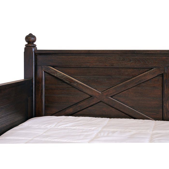 Sutherland - Twin Wood Daybed - Distressed Oak
