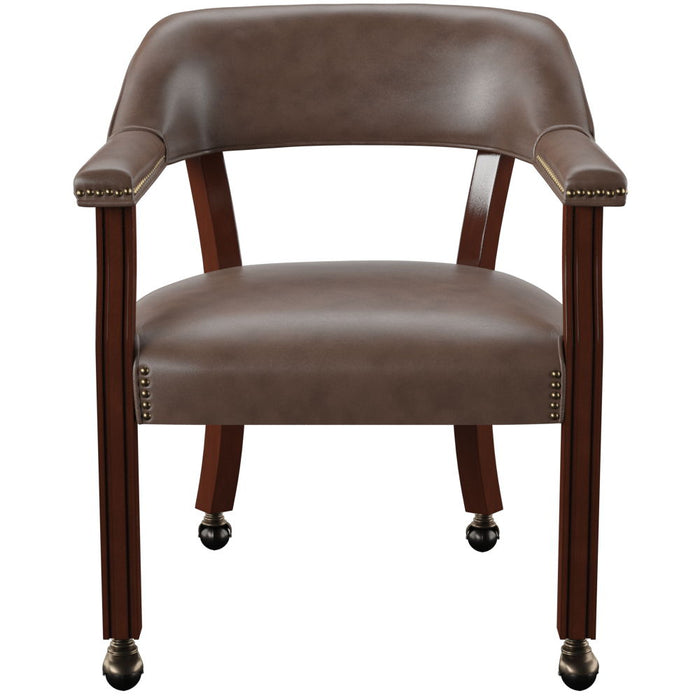 Tournament - Arm Chair With Casters