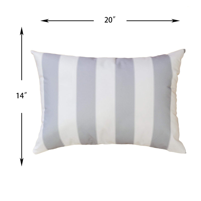 Horizon Stripe Pillow Outdoor & Indoor