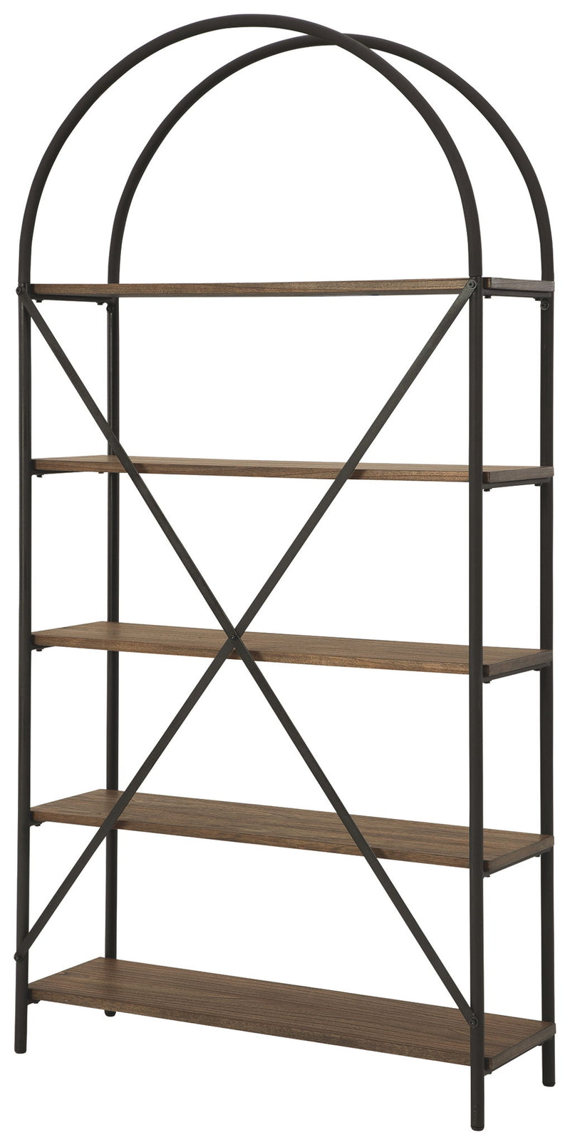 Galtbury - Bookcase - Brown / Black