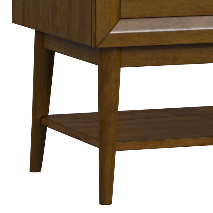 Santa Barbara - 2 Piece Occasional Table Set (Coffee Table & End Table) - Walnut