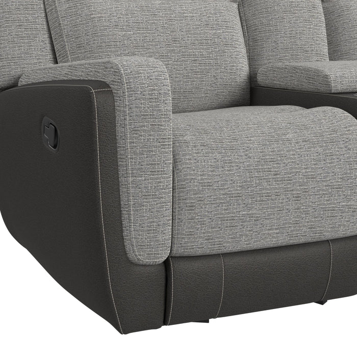 Hornet - Motion Glider Loveseat With Console