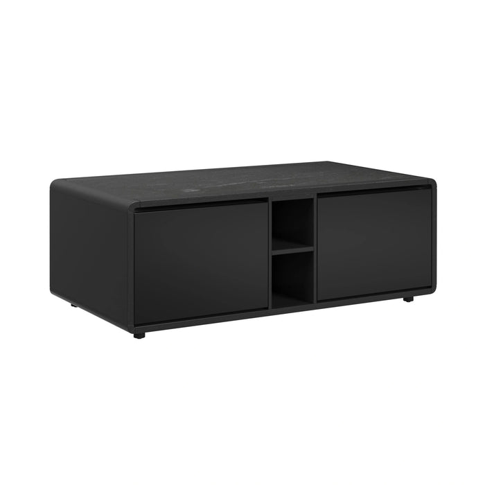 Halo Smart Occasional Table Set in Black