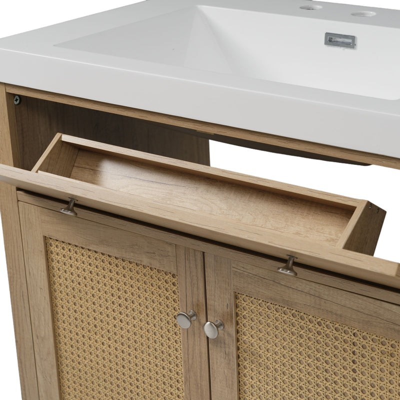 Bathroom Vanity With Double Sink, Large Storage Space