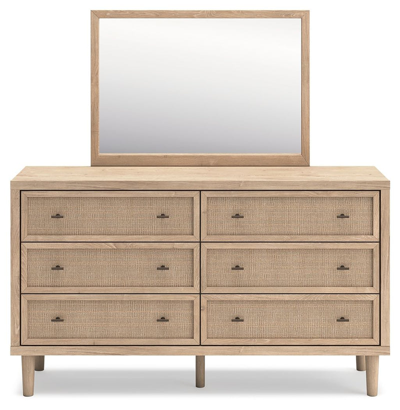 Cielden - Dresser And Mirror - Two-Tone