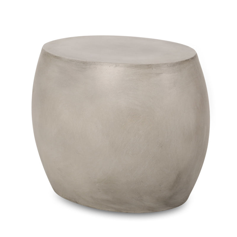 Outdoor Oval Shaped Side Table