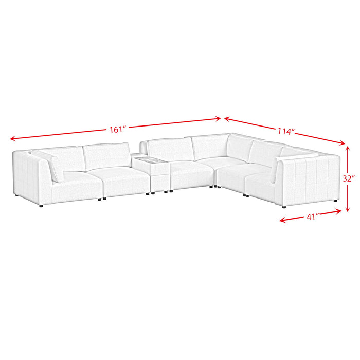 Zandara - Modular Set Sectional