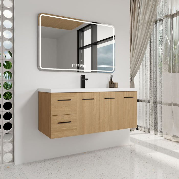 Floating Bathroom Vanity With Sink, Modular Cabinet