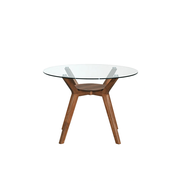 Oscar Round Glass Top For Std Or Counter Dining Base