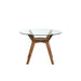 Oscar Round Glass Top For Std Or Counter Dining Base