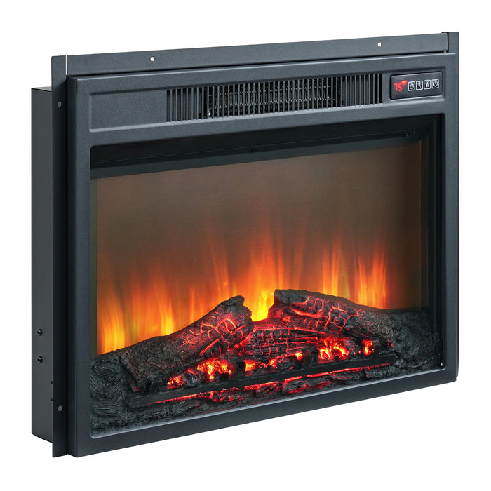 23"" Fireplace Insert in Black