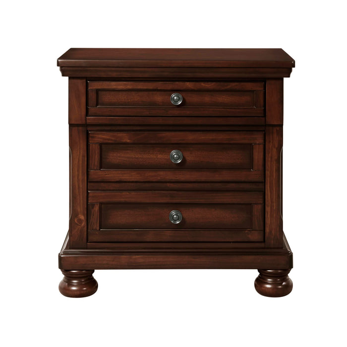 Kingston - Nightstand With Power - Walnut