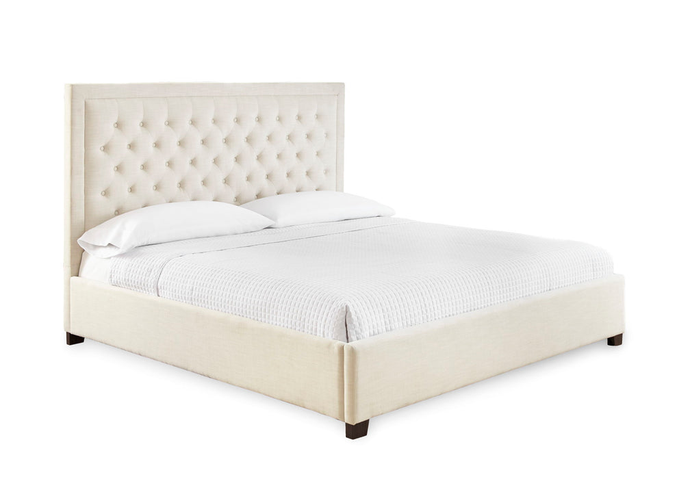 Isadora - King Bed - White