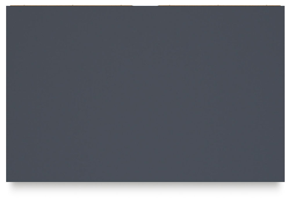 Simmenfort - Five Drawer Chest - Navy Blue