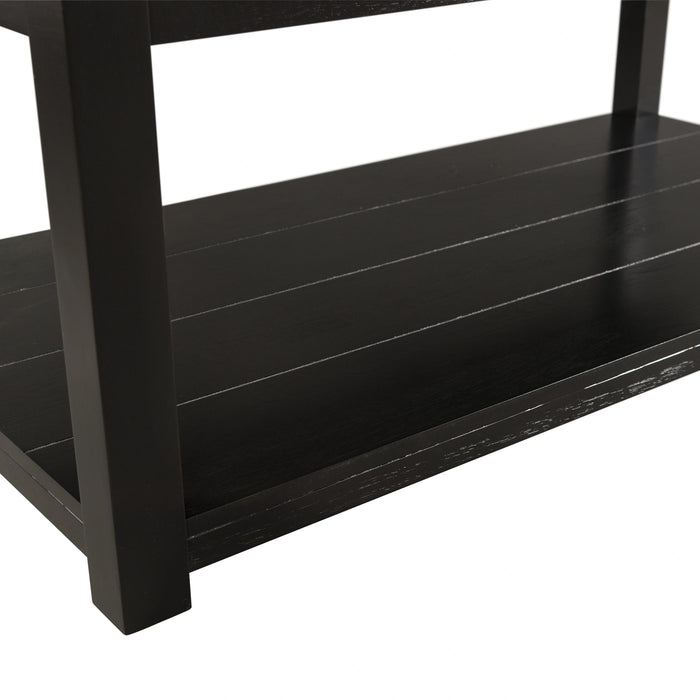 Marcello White Rectangular Coffee Table W/ Casters ISTA3 Packaging