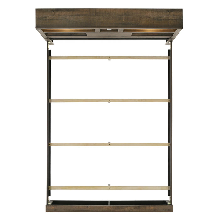 Bailey - Bookcase Panel Bedroom Set With Bluetooth