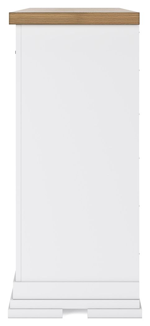 Ashbryn - Dresser - White / Natural
