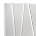 Europa 5/0 Q Headboard, Footboard & Slats-White
