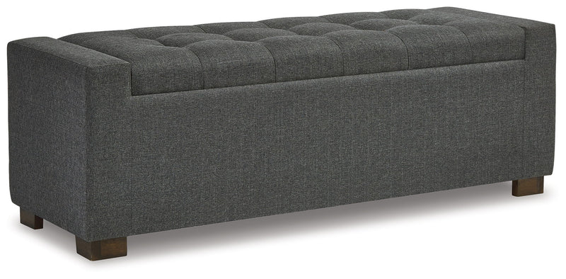 Cortwell - Storage Bench - Gray