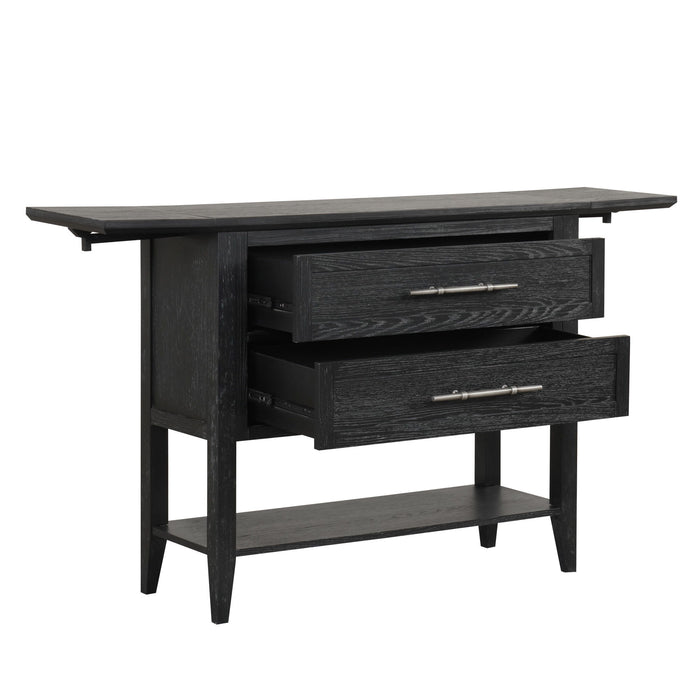 Sable Crest - Drop Leaf Server - Black