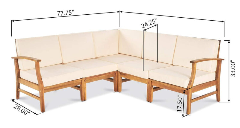 Perla - 6 Pieces Sofa Set