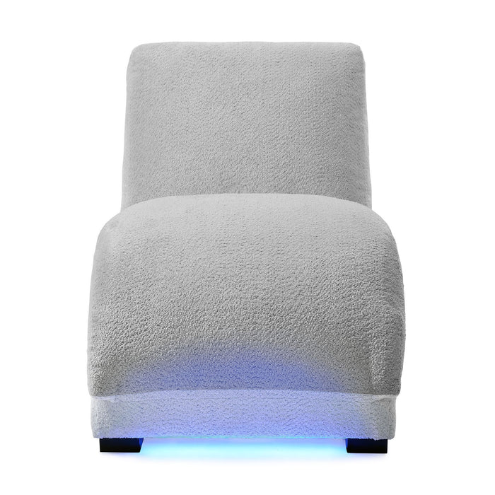 Nori - Chaise With Heat Massage, USBC, LED