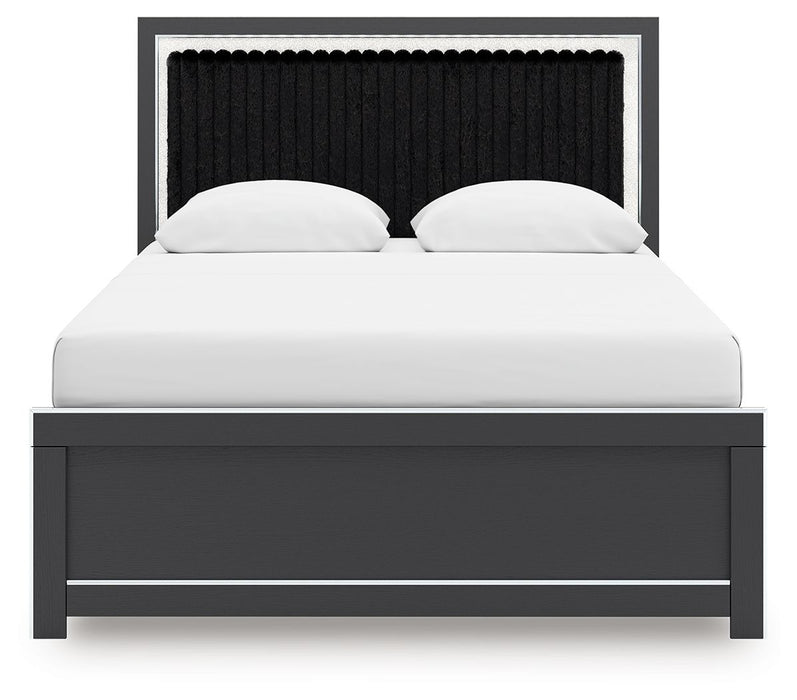 Zuraleus - Upholstered Panel Bed