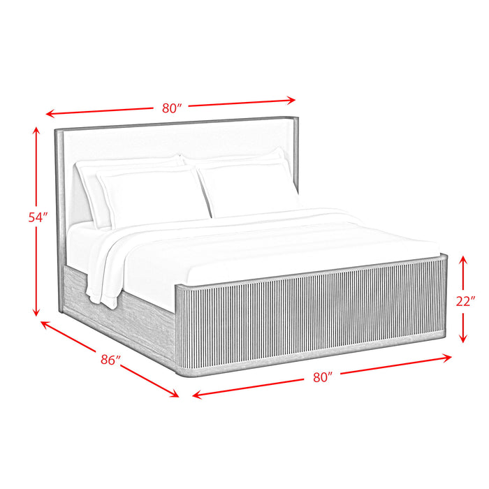 Sylvie - Bedroom Set With Upholstered Bed