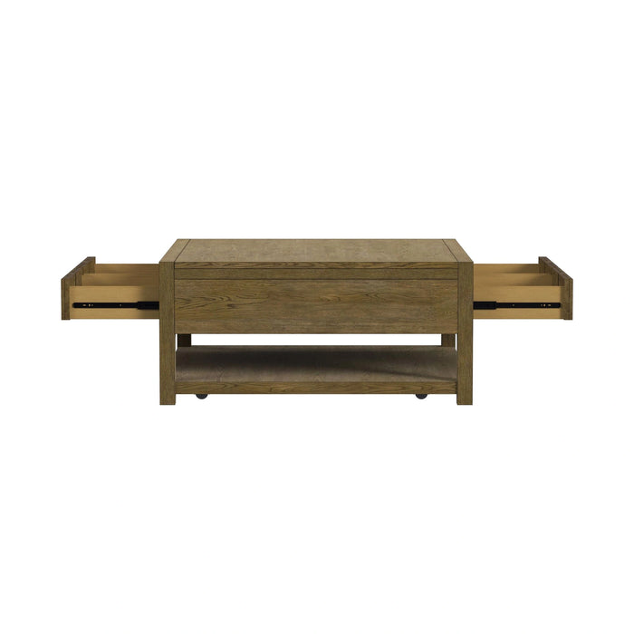 Heritage & Home Occasional Table Set in Oak Brown