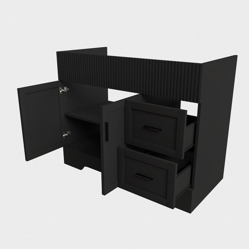 Modern Bathroom Vanity With 2 Drawers