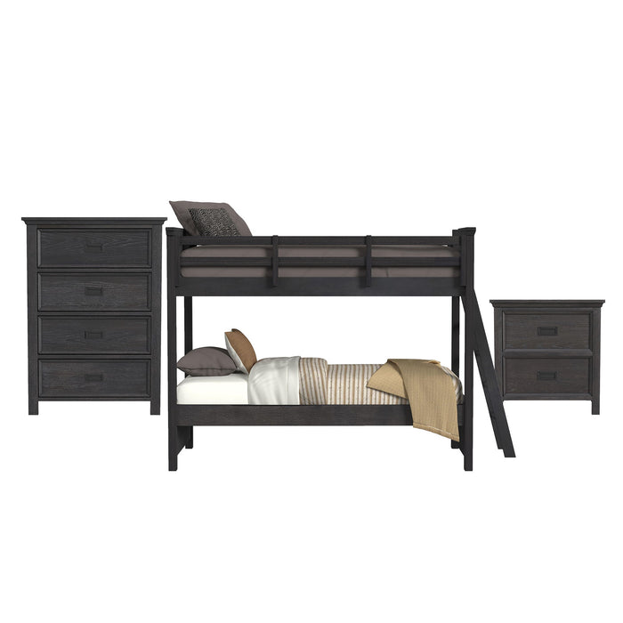 Hampton Kids - Bunk With Ladder Bedroom Set