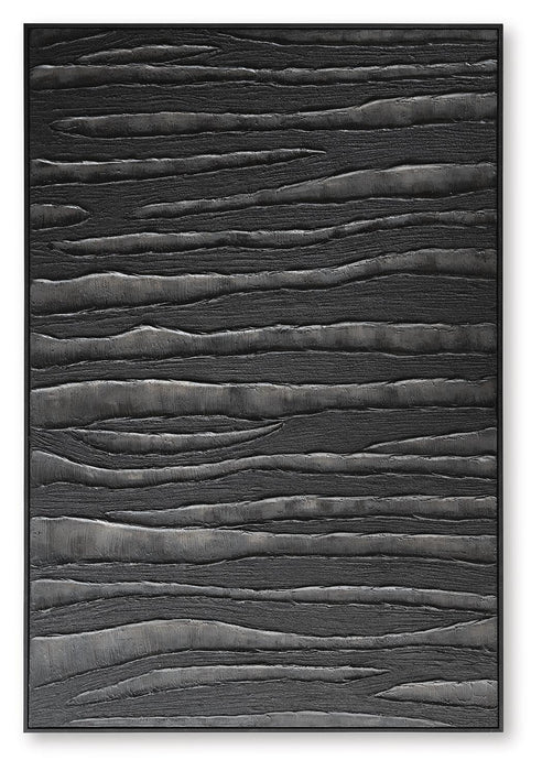Lynnworth - Wall Art - Black / Brown