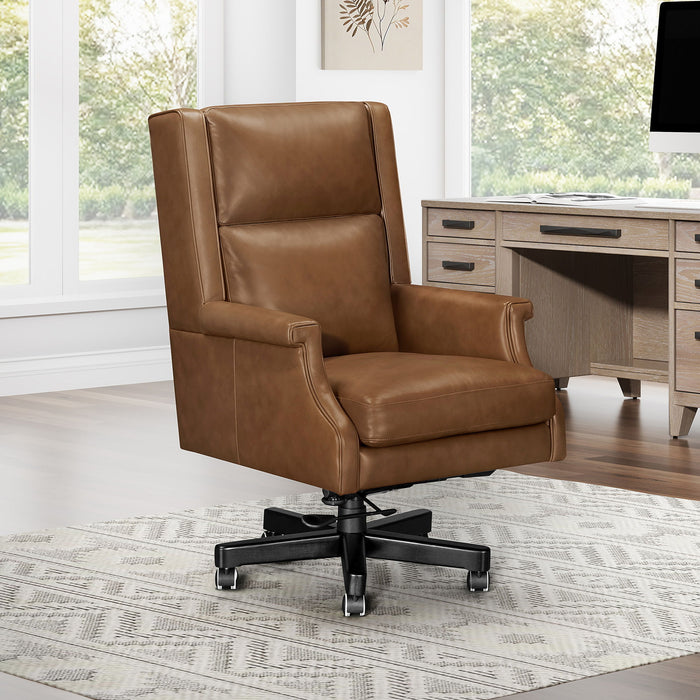 Dc132 - Leather Desk Chair