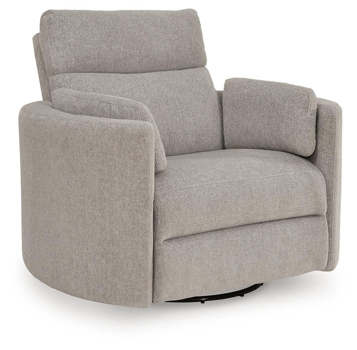 ModMax Luxe - Swivel Glider Power Recliner - Flint
